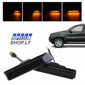 BMW X5 (E53) tamsinti LED posūkiai